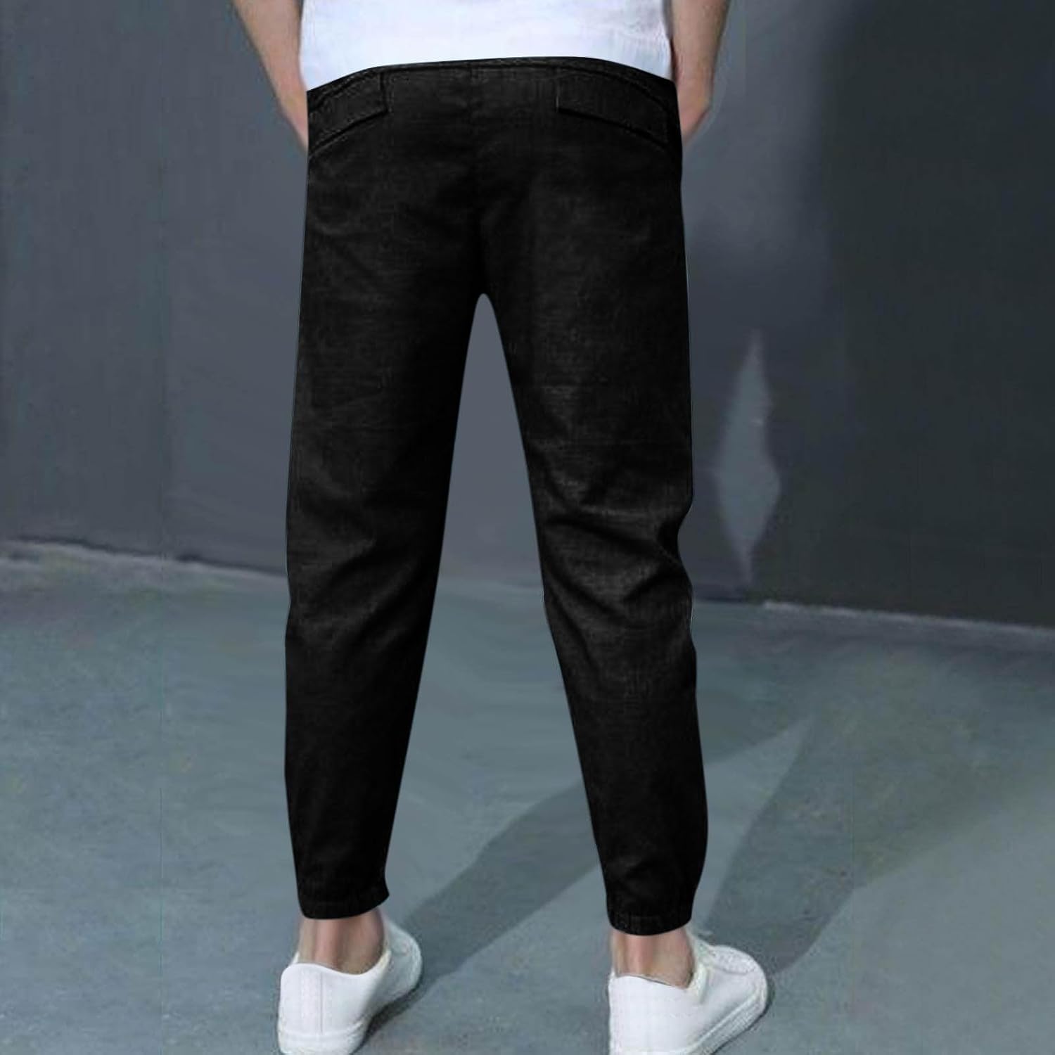 Girls Sweatpants High Waist Wide Leg Casual Baggy Sweats Pants Trousers Sweatpants for Teen Girls with Pockets