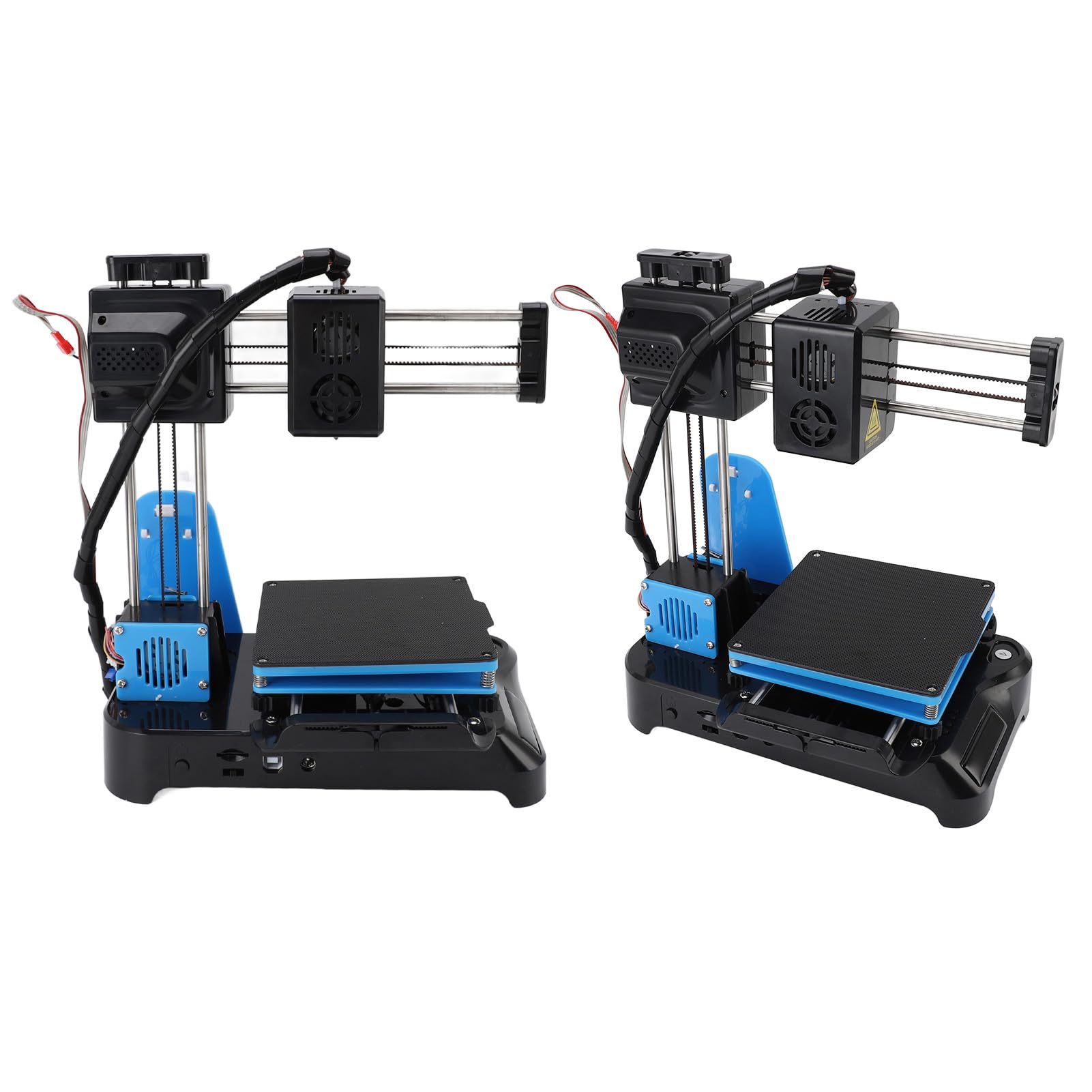 Imprimante 3D Compacte et Portable, Multiplexage par Division de Fréquence Précise, Chauffage Rapide, pour L'éducation (Prise UE)