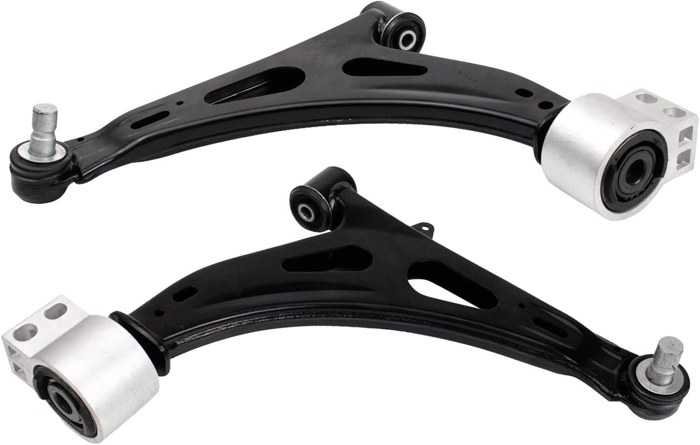 TRQ Front Lower Control Arm with Ball Joint Set Driver & Passenger Side Lower Compatible with 2014-2019 Chevrolet Impala