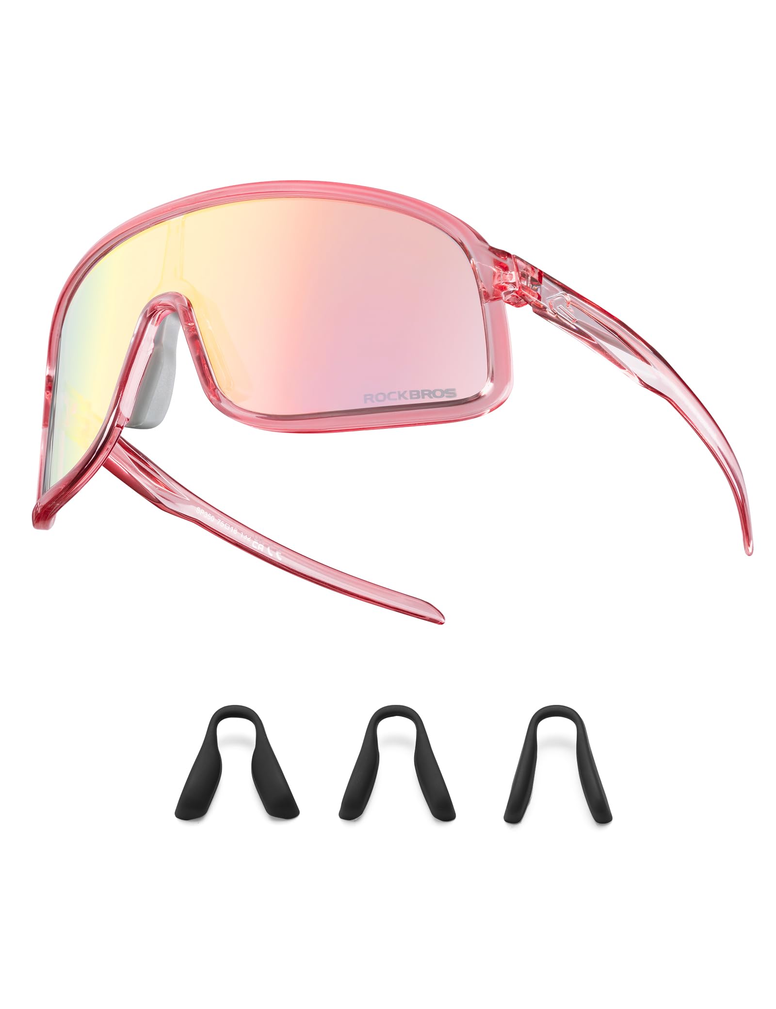 ROCKBROS Gafas de Ciclismo Fotocromáticas UV400 Para Hombre Mujer, Gafas de Sol TR90 para Actividades al Aire Libre Senderismo Correr