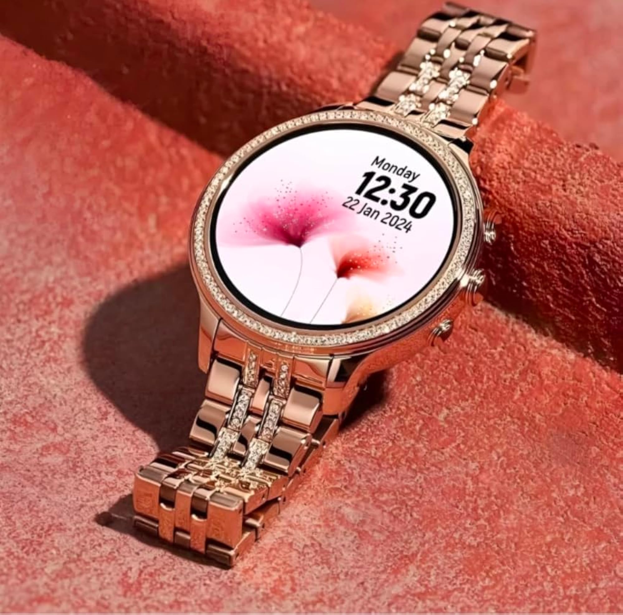 Women's Gen 9 OG Bluetooth Calling Smartwatch with Rose Gold Strap