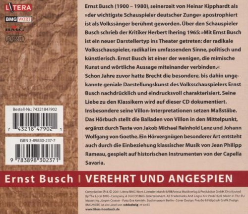 Verehrt und Angespien