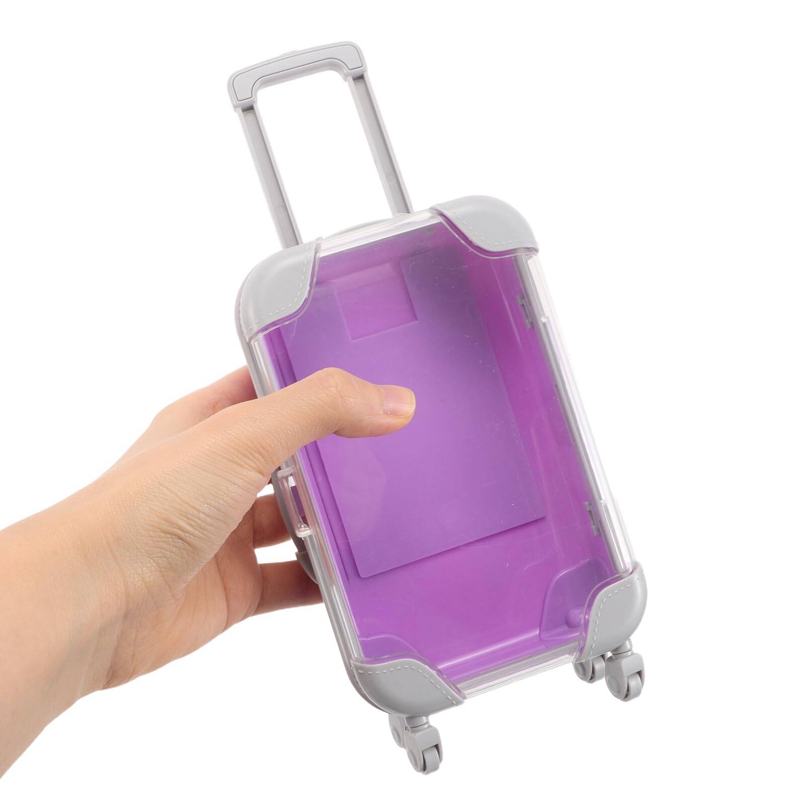 DECORNIJIA 10stücke Kleine Koffer-requisite aus Kunststoff Mini-trolley-geschenkboxen für Süßigkeiten Partyzubehör und Aufbewahrungsboxen Dekorative Koffer-erinnerungsboxen für Hochzeiten
