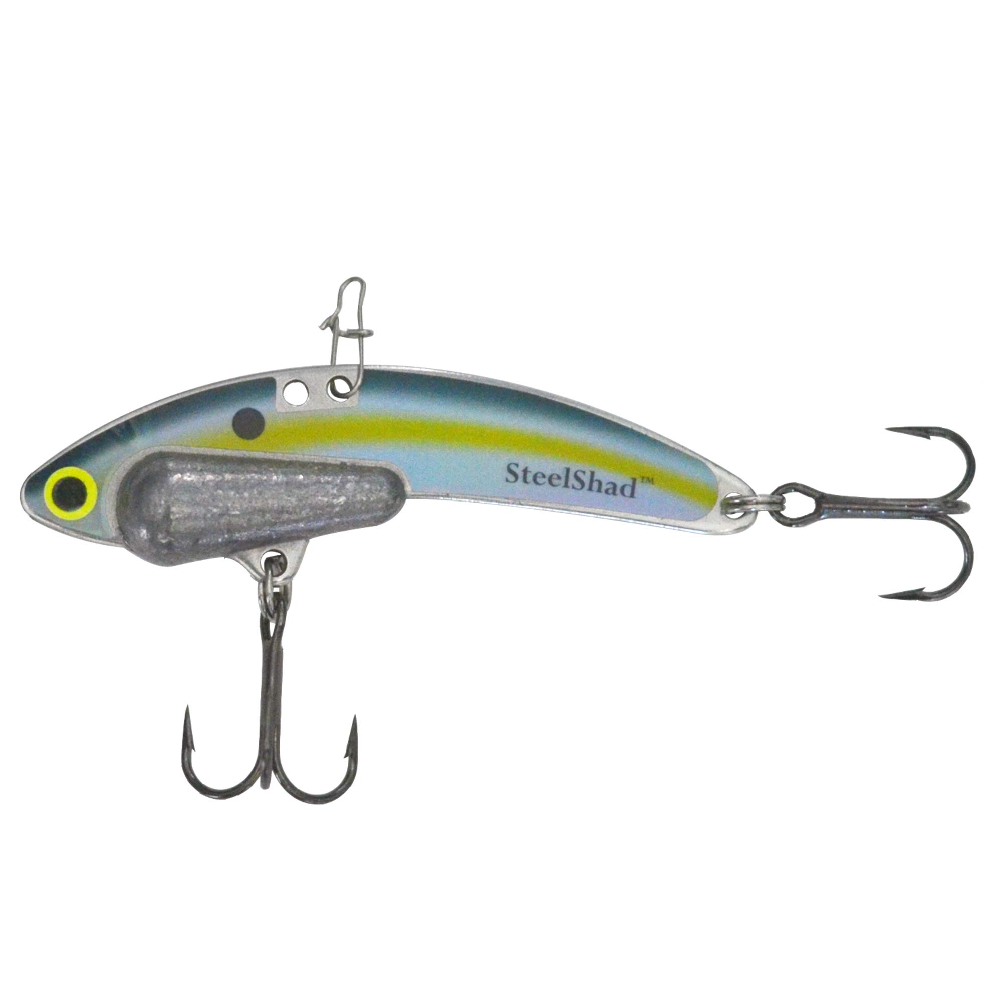 SteelShad - Heavy Series 1/2 oz. Bass Fishing Lures - Lipless Crankbait for Freshwater Fishing - Perfect for Smallmouth & Largemouth Bass, Walleye,