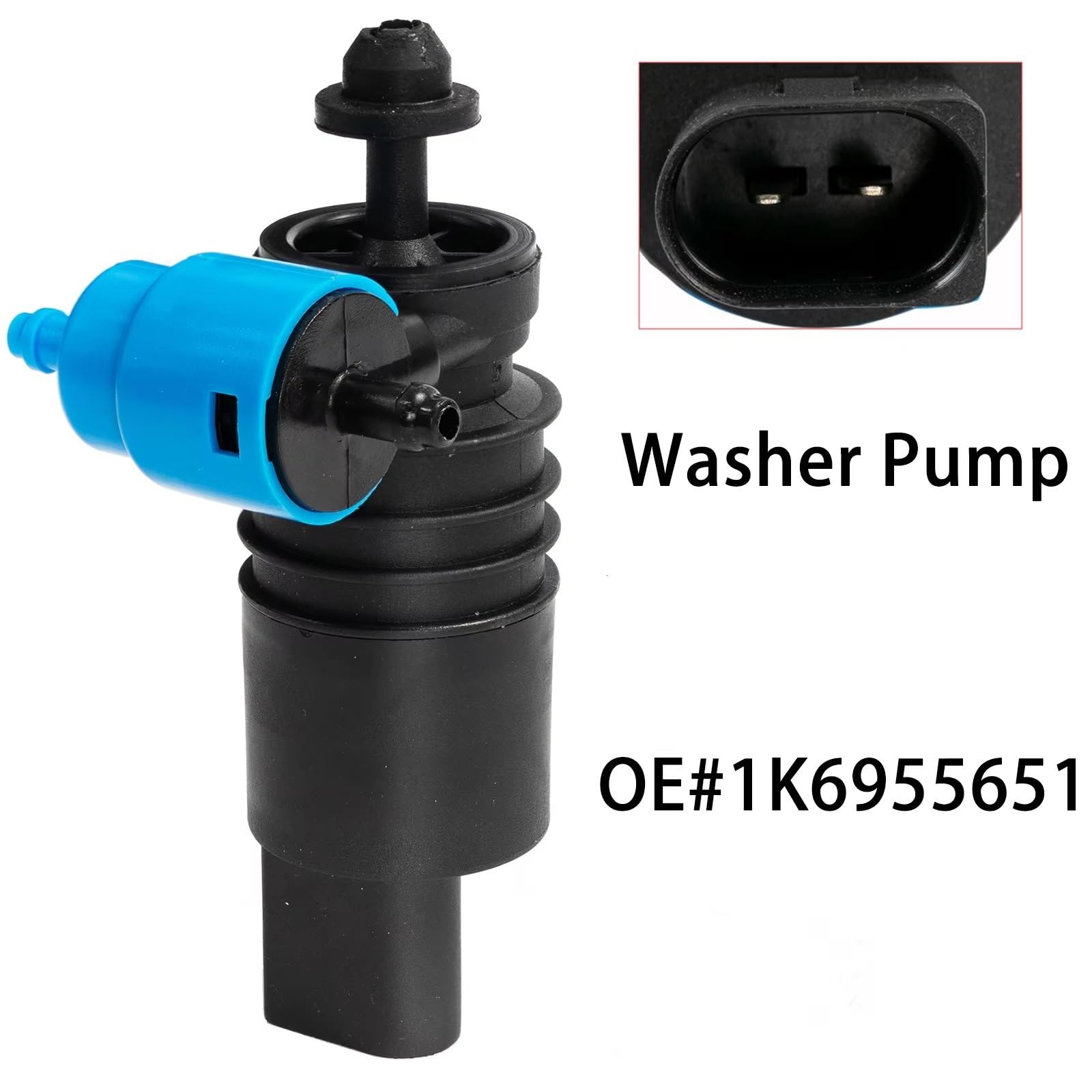 Pompe Lave-glace Voiture Compatible Avec Dodge Pour Caliber 2007-2012 Moteur Pompe Lave-glace Pour Pare-brise Double Sortie