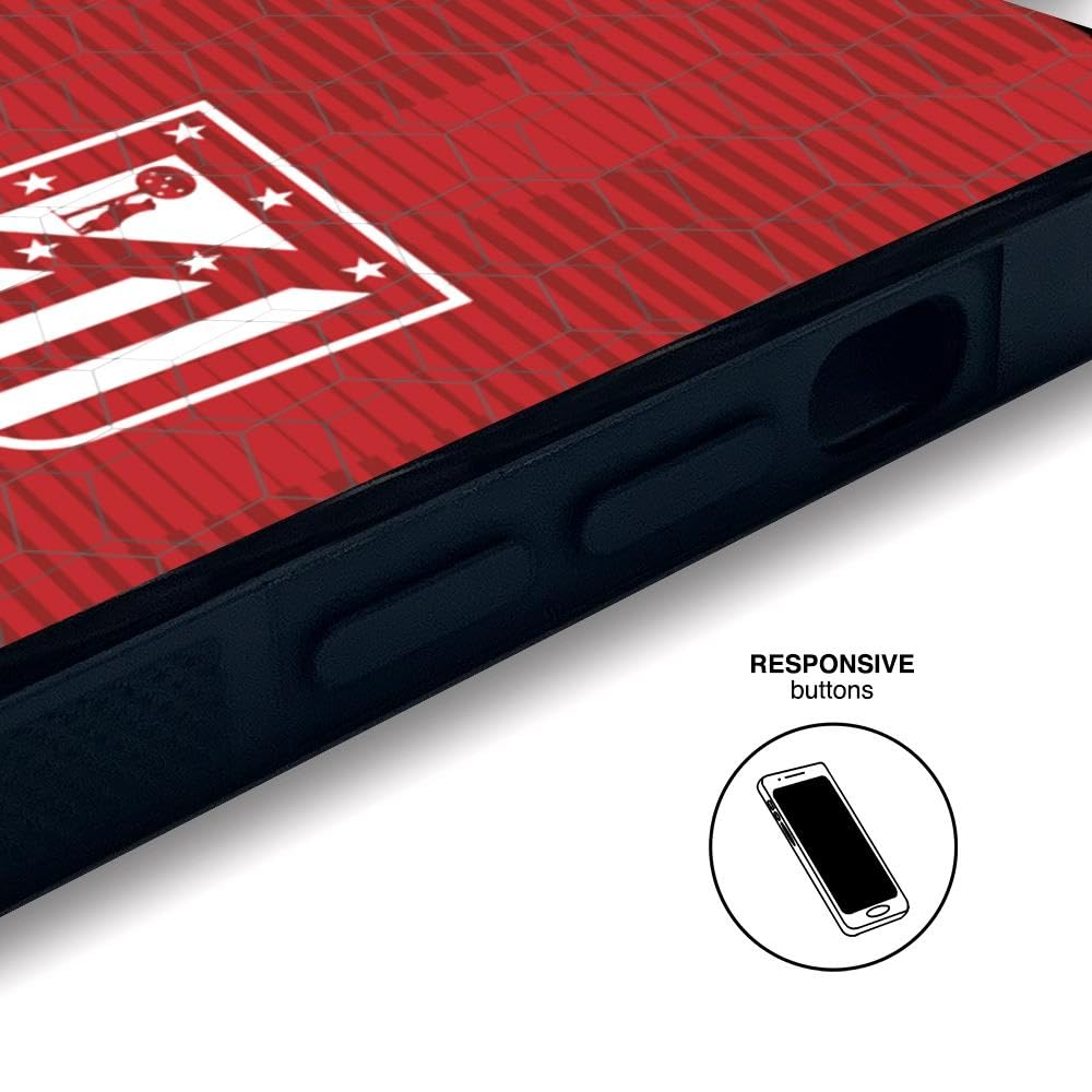 Funda Del Atleti Escudo Rojiblanco Licencia Oficial Atlético De Madrid Para Iphone Xs Max