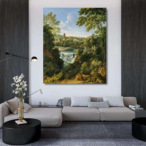 Miniatura 10 de ArtDirect The Falls at Tivoli (C. 1661 - C. 1663) 16x19 UnFramed Museum Art Print Poster Ready for Framing by Gaspard Dughet (French, 1615-1675)