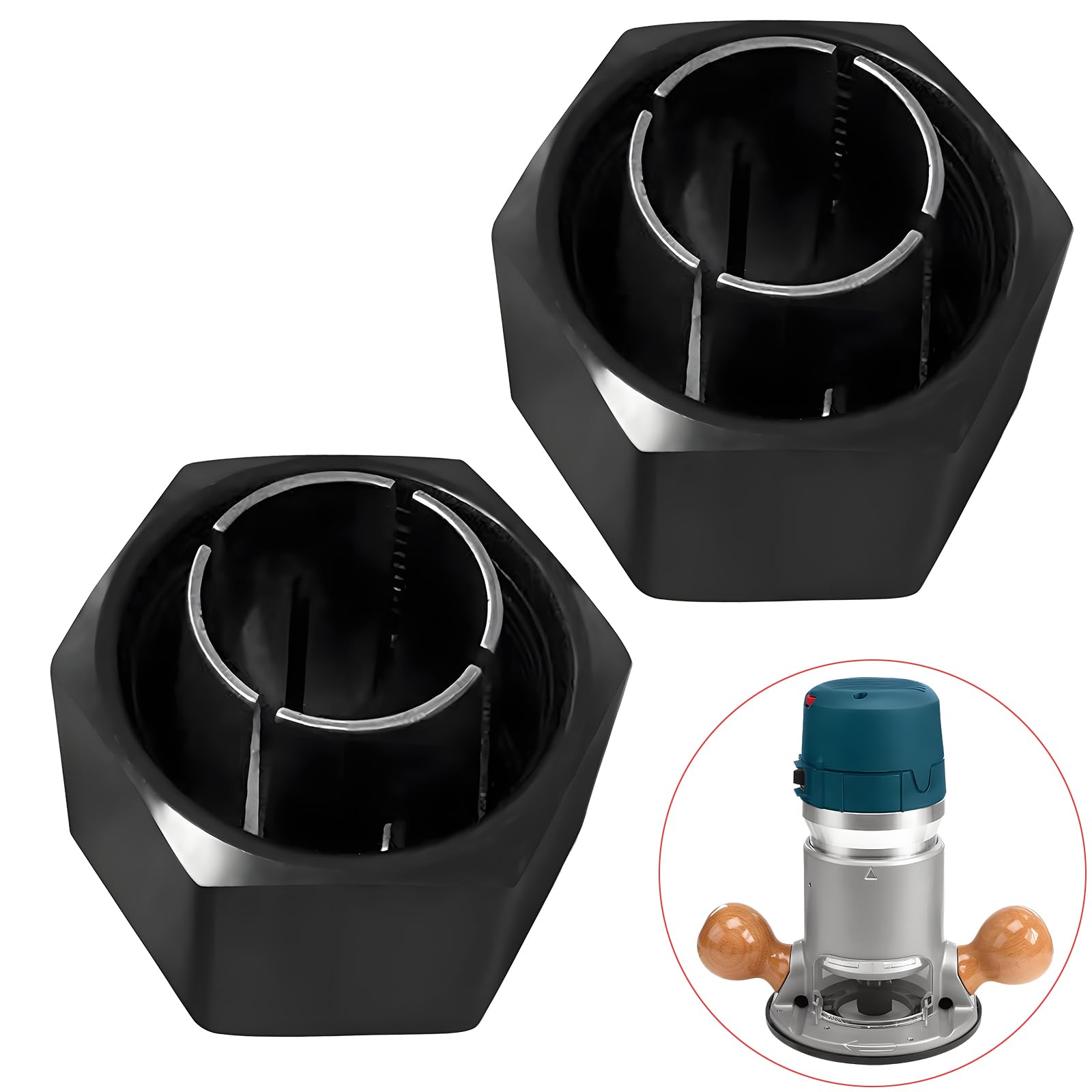 Yutacorex RC050DW 1/2" Router Collet Replacement for Bosch 1617, 1617EVS, 1618, 1618EVS, 1613, 1613EVS Router Part No. 326286-03,2610906284, 323-421