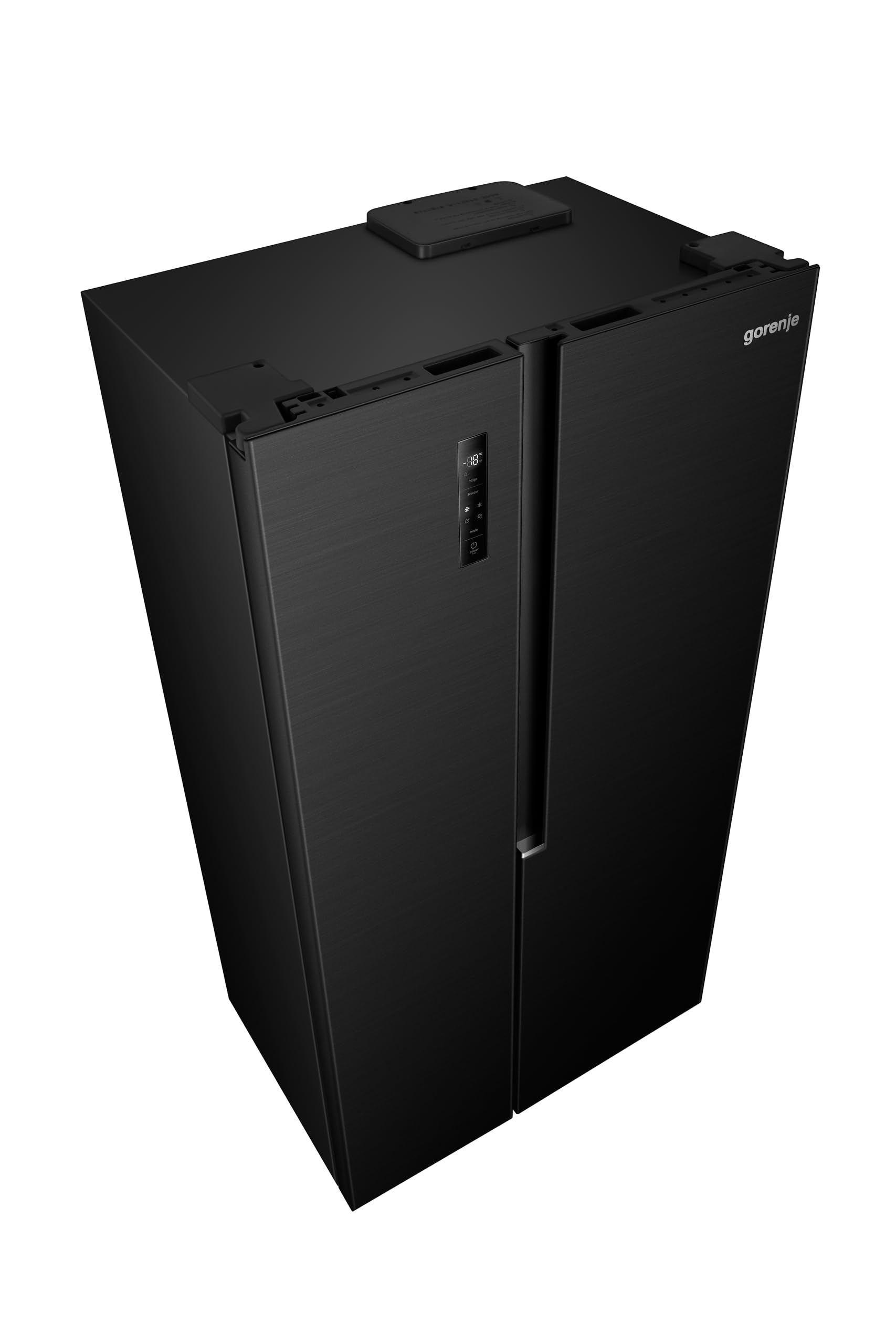 Gorenje NRS917E41BX lodówko-zamrażarka/wolnostojąca / 544L/39dB/ EEK: E/NoFrost Plus/EcoModus/Multiflow 360°/ CrispZone/FastFreeze/(szer. x wys. x gł.): 91,1 × 178,6 × 61,5 cm/czarna