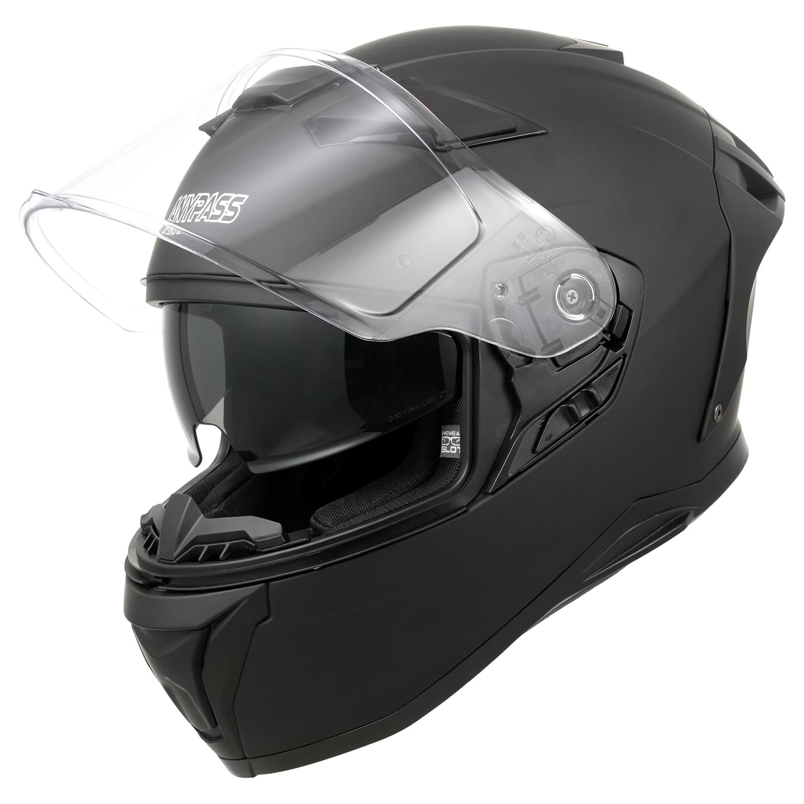 Motorradhelm FF939 – ECE 22.06 Integralhelm mit Doppelvisier & UV-Schutz | Der vielseitige Begleiter für Tour, Reise & City