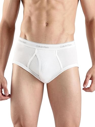 Calvin Klein Paquete de 3 calzoncillos clásicos de algodón para hombre
