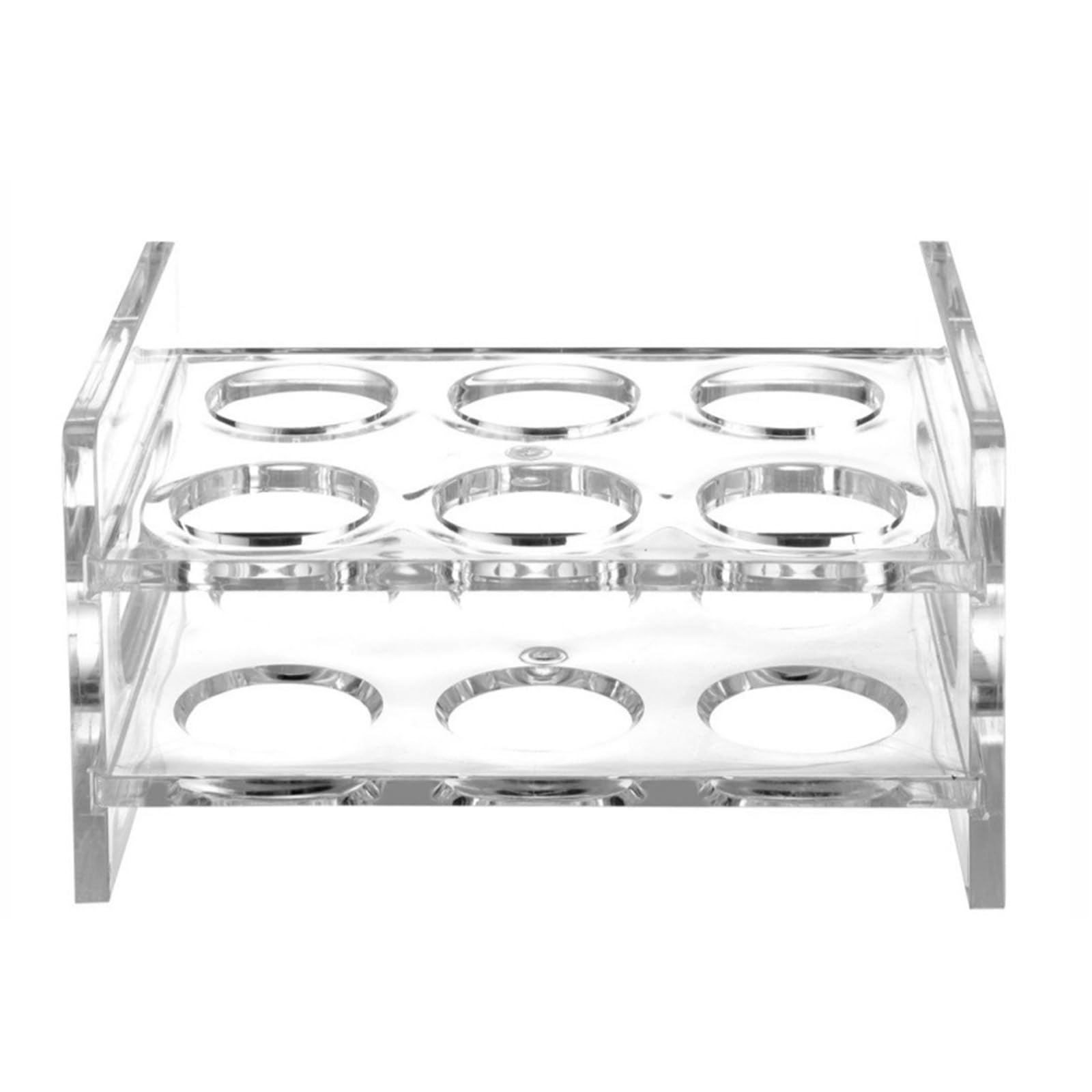 Buxuaaaa E As/Pmma Holder Sturdy Spac Saving Design Tool Asy Clean Spac Saving Vertical Glass Rack