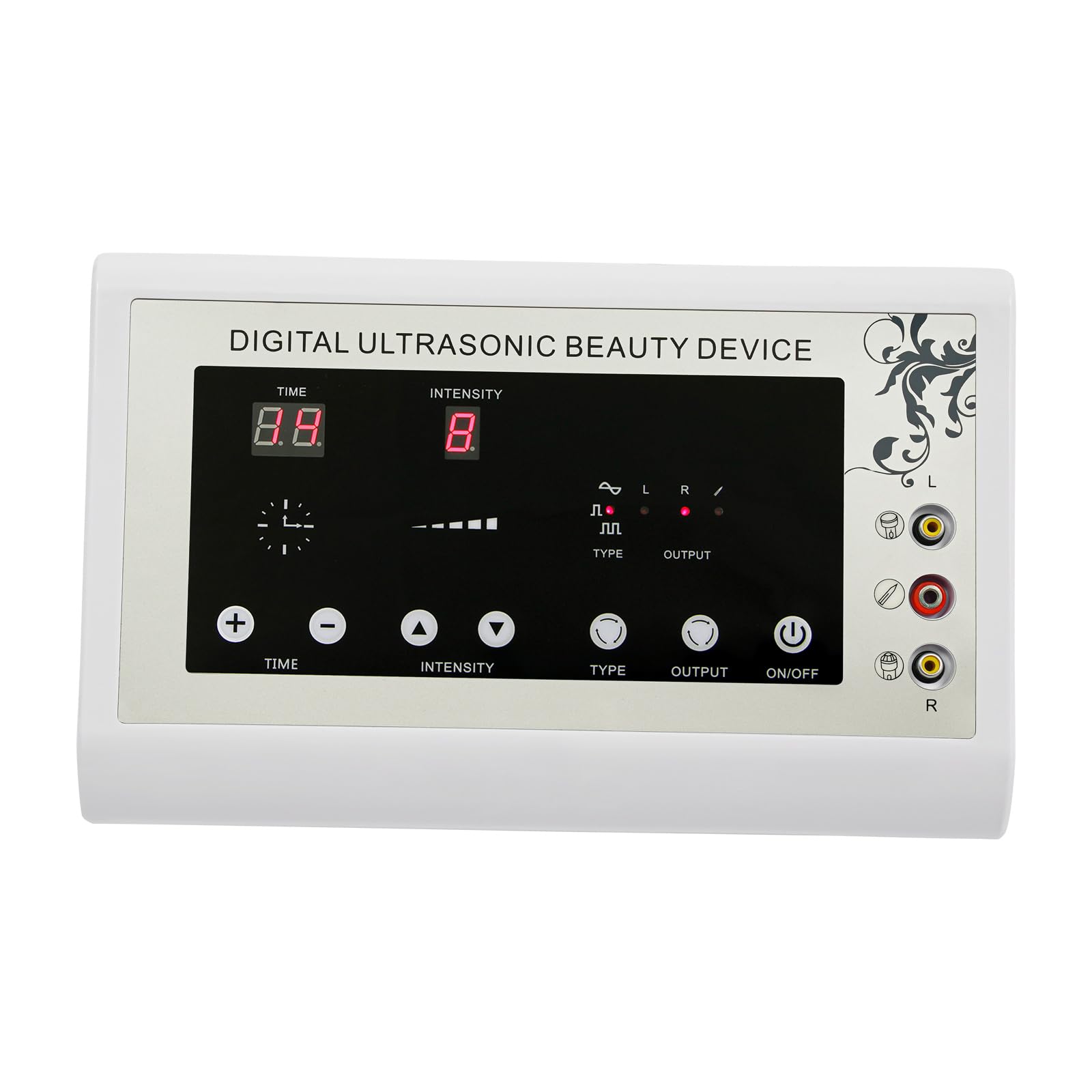 Instrumento de belleza ultrasónico, masajeador facial, limpiador de poros facial para pecas, arrugas, lifting piel, alisado