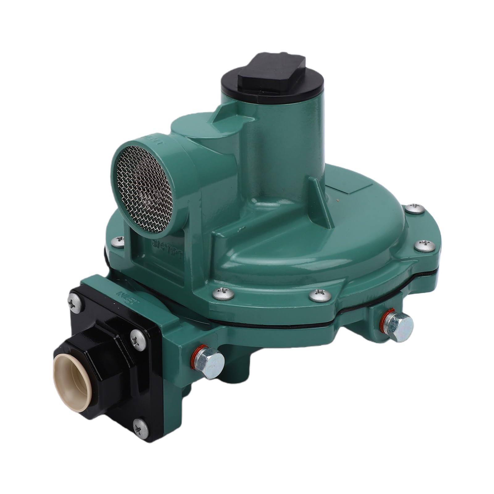 FTVOGUE Reduktor Gazu LPG, 2-stopniowy 1/2x1/2in NPT 875000 BTU