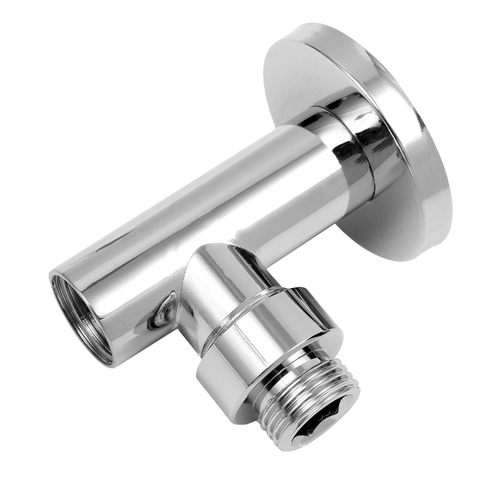 Mejora tu baño: juego de cabezal de ducha cuadrado de 8 pulgadas con brazo de montaje en pared, válvula desviadora de 3 vías, acero inoxidable, conector G1/2 para una máxima relajación y experiencia
