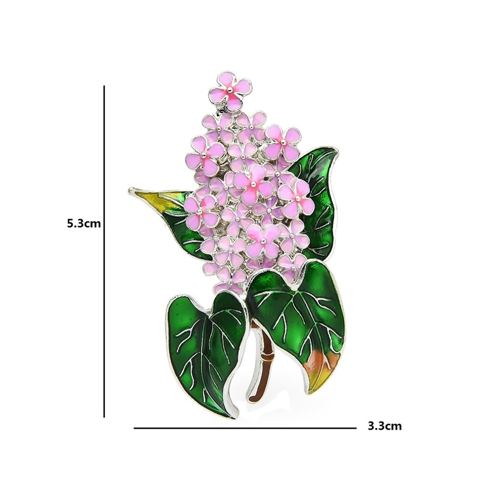 Spilla a forma di fiore, per feste, ufficio, idea regalo, 1 pezzo