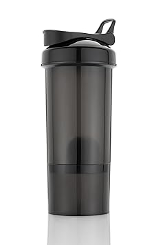 NARIYA NEW PROTEIN SHAKER IN BLACK COLOUR BEST SOLUTION FOR GYM AND EXCERCISE TIME - image, photos