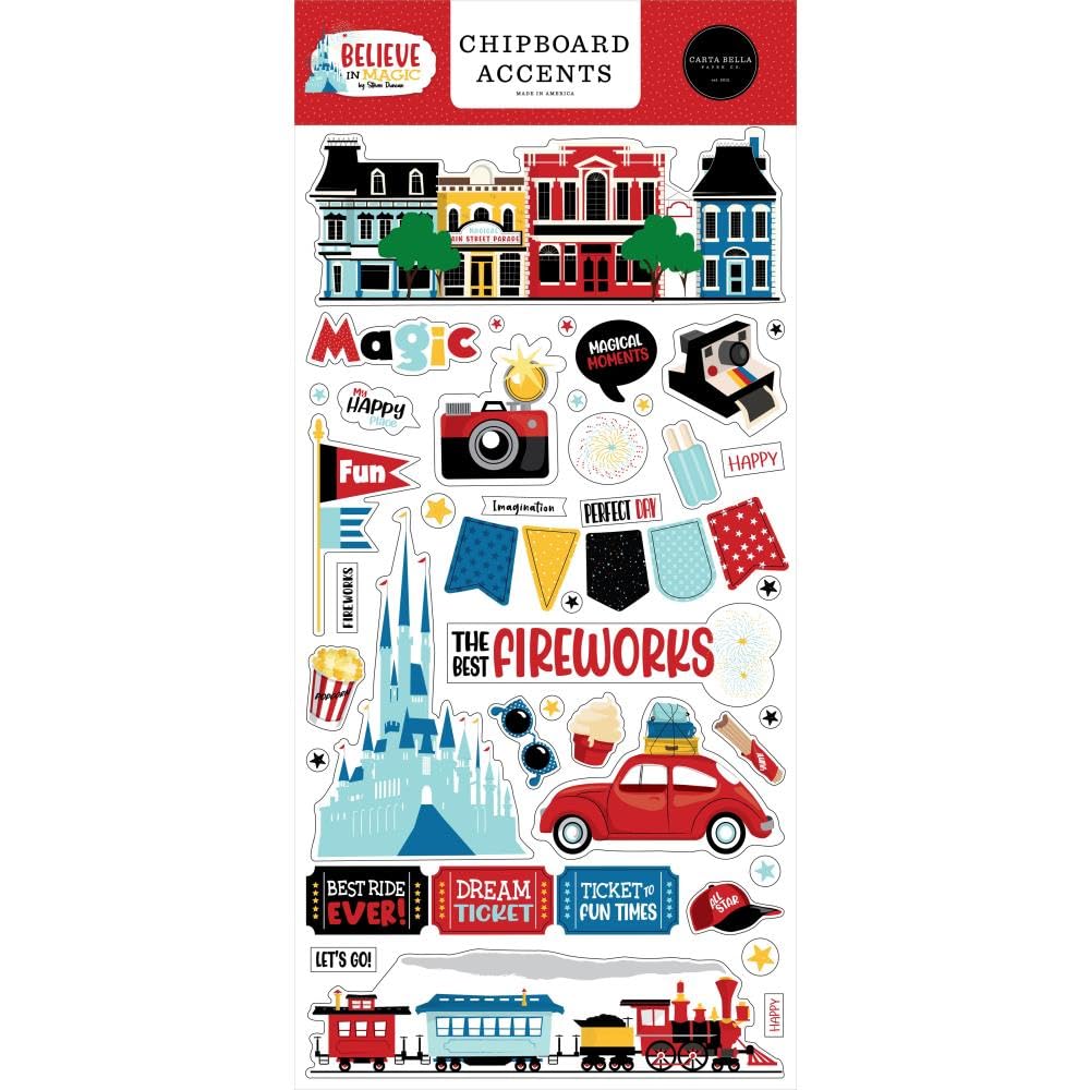 Believe In Magic Chipboard 6