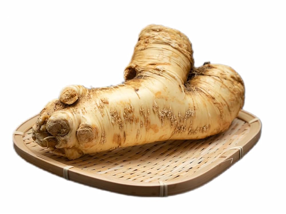 Amazon | 北海道 十勝産 山わさび 1kg 激辛 ホースラディッシュ