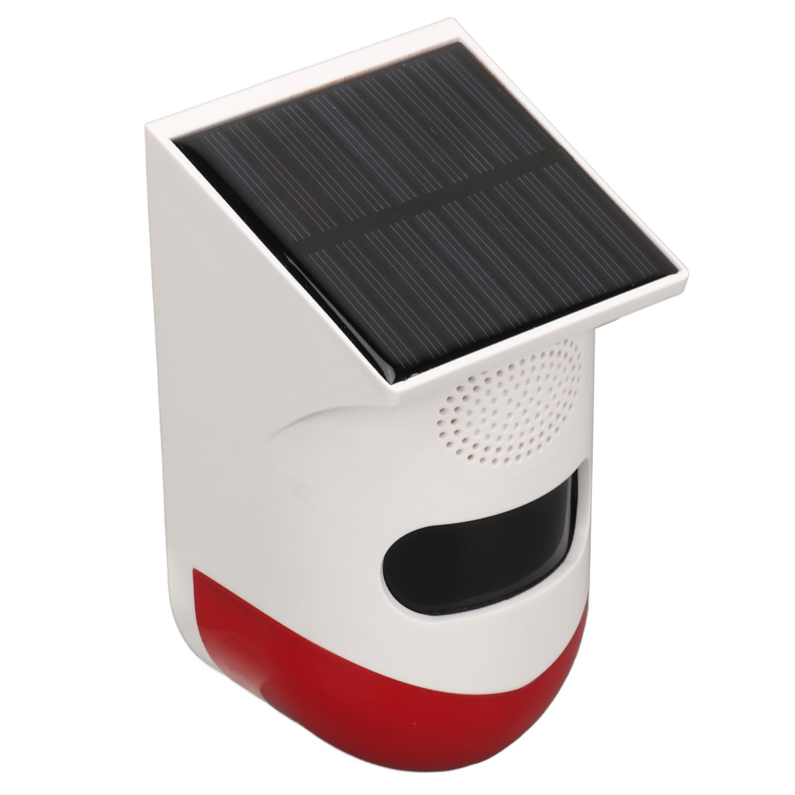 Sensore di Movimento Antifurto con Luce Stroboscopica Solare Impermeabile 120 DB per Villa e Garage Design Durevole