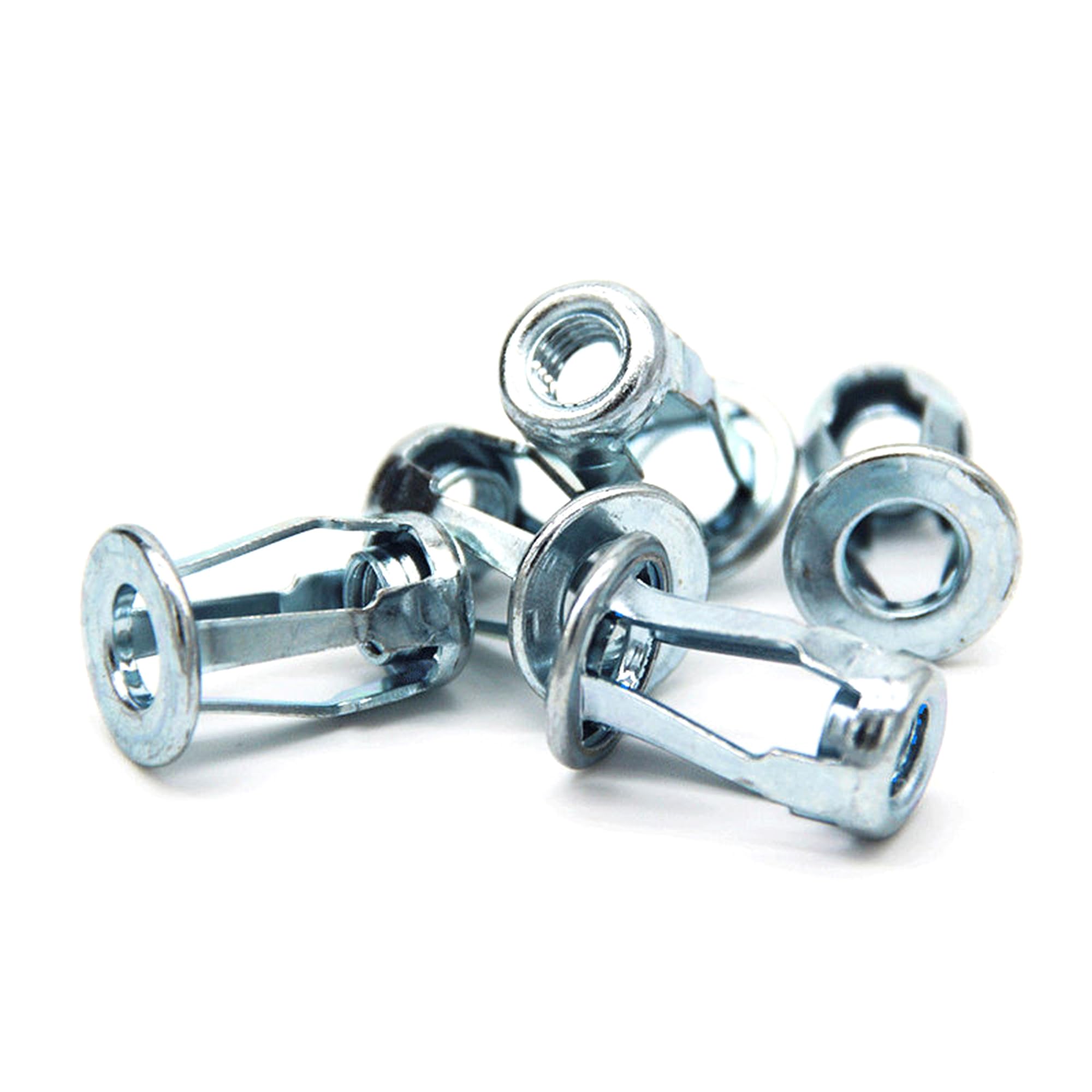 Rely®⇒VP INDUSTRIES (Pcs-10) M4x15 mm Jack Nuts – Short Expansion Petal Nuts for Hollow Walls | Metal Cavity Anchor for Thin Sheet, Soft Wall & Iron Skin Line Fixing-image-14