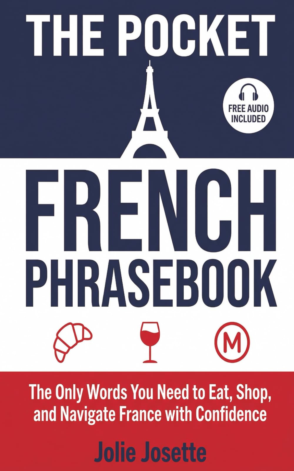 The Pocket French Phrasebook: The Only Words You Need to Eat, Shop, and Navigate France with Confidence