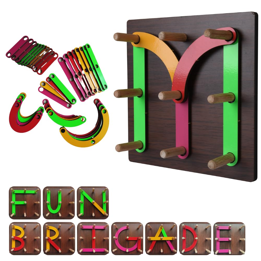 FunBrigade Wooden Alphabet Puzzles for Kids Learning, ABCD Puzzle Kids Toys for 2-5 Years | Kids Learning Toys for 3 Year Old + | Birthday& Return Gift (B0C93SVYH9) Amazon Price History, Amazon Price Tracker