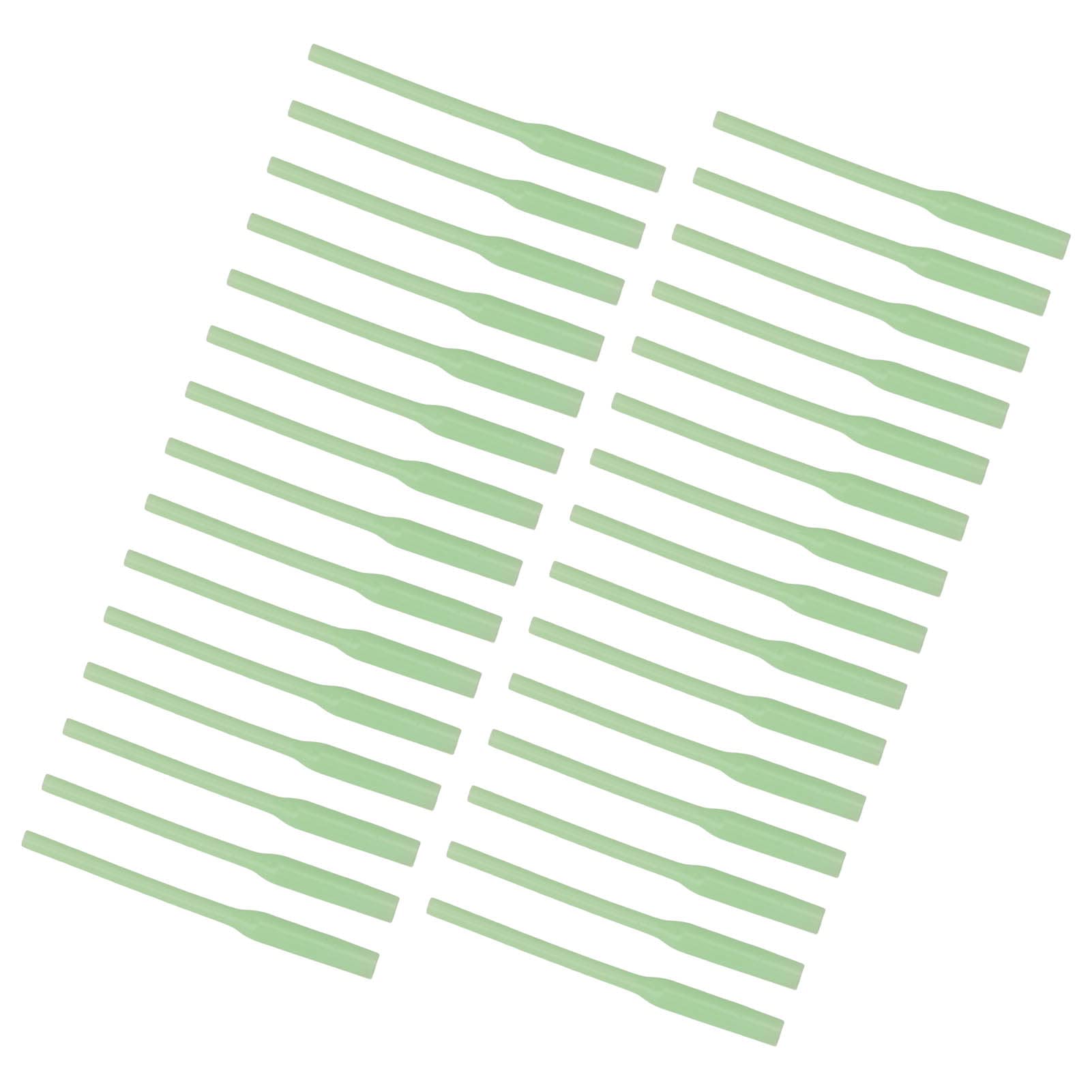 Topyond 30 Pieces Night Fishing Anti Bite Luminous PVC Sleeve, Portable Anti Tangle Sea Fishing Fluorescent Tube, Ideal Night Fishing Choice for Fishing Enthusiasts,Glow in The Dark Fishing Line