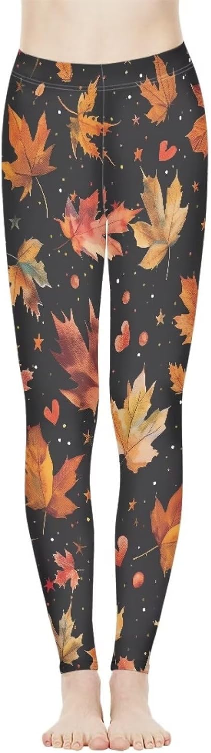 Women's High Waisted Yoga Leggings Autumn Halloween Leggings Sports Running Pants