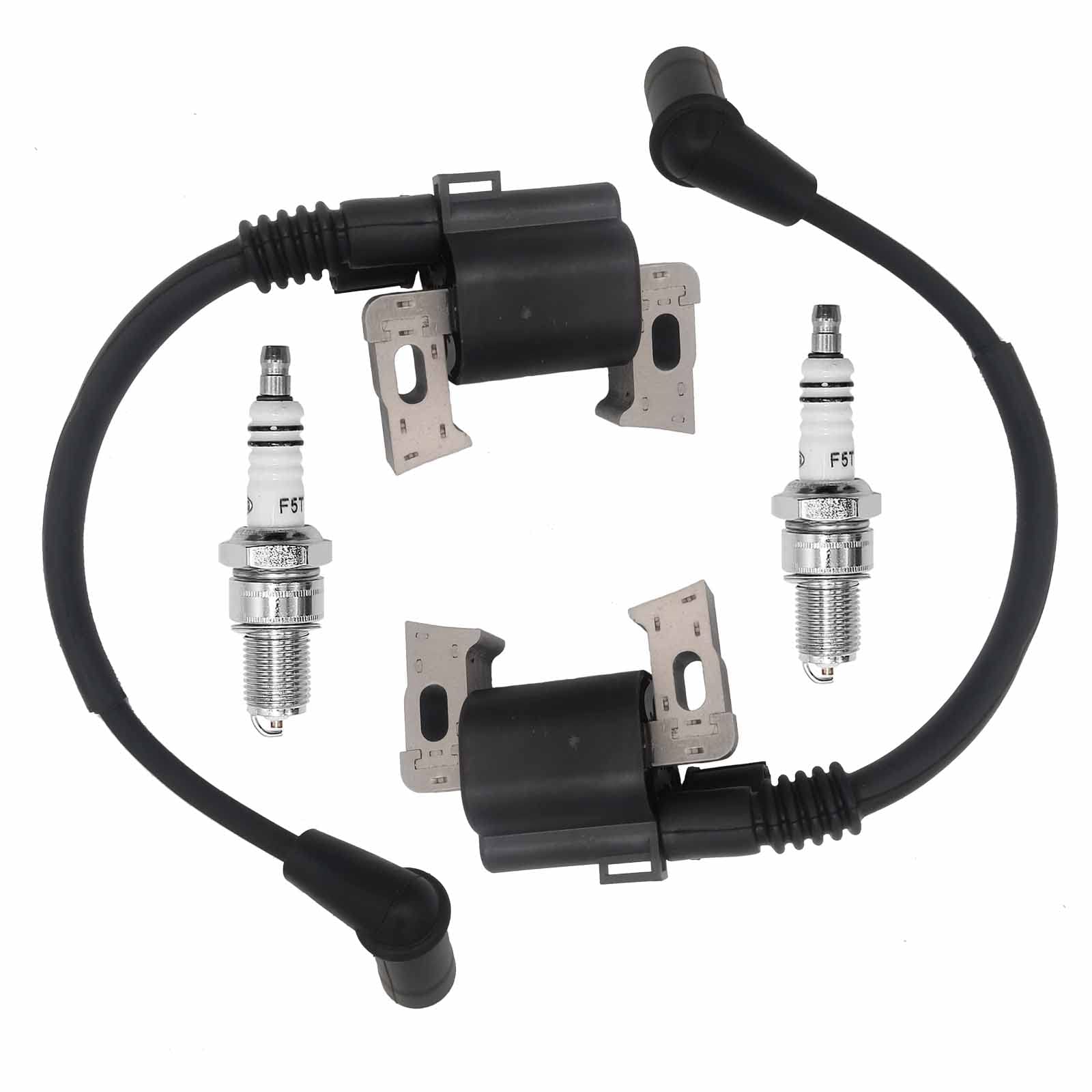GAOSHUN Ignition Coils 30500-Z6L-043 With Spakr Plugs Replacement for Honda GX630 GX660 GXV630 GXV660 GX690 GXV690R