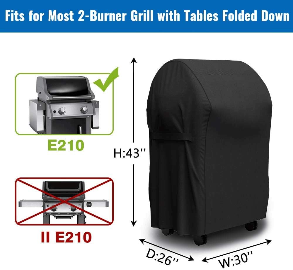 SHINESTAR 30-inch Gas Grill Cover for Weber