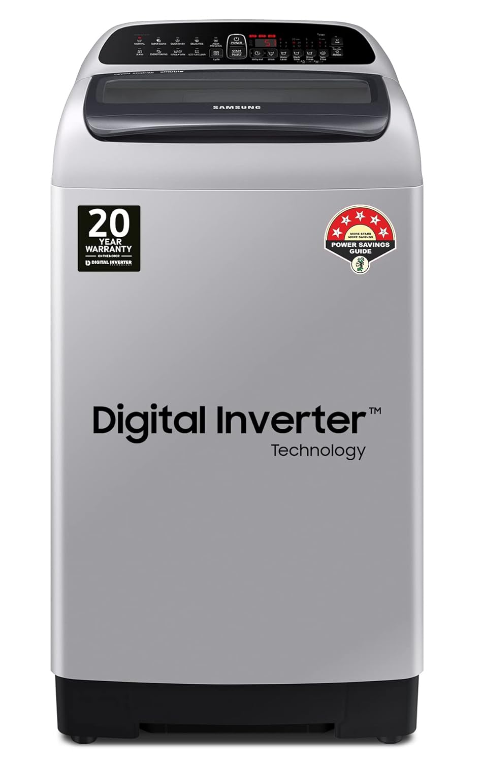 Samsung 6.5 Kg Inverter 5 star FullyAutomatic Top Loading Washing Machine (WA65T4262VS/TL