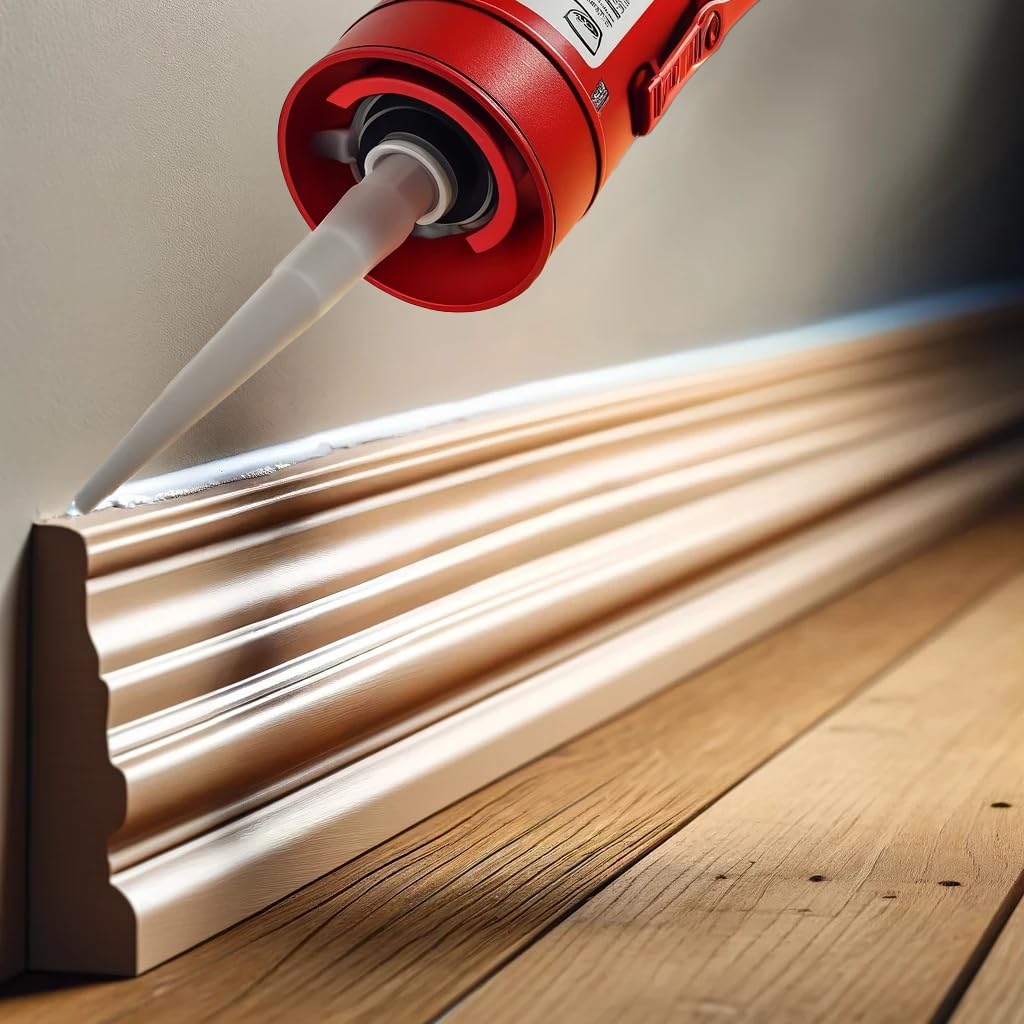 Fischer SNF Silicone Sigillante Legno Marrone Rovere, Pavimenti e Finestre, Neutro a Basso Modulo, Elastico, per Serramenti, Porte, Infissi, Inodore, Esterno/Interno, 571331