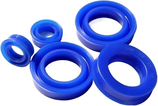Mechanical Seal UN Radial Shaft Hydraulic Seal ID 8-19MM Polyurethane Piston Shaft Piston Rod PU Single Lip U-Shaped Cup Oil Seal Mechanical Seal18x26x55pcs
