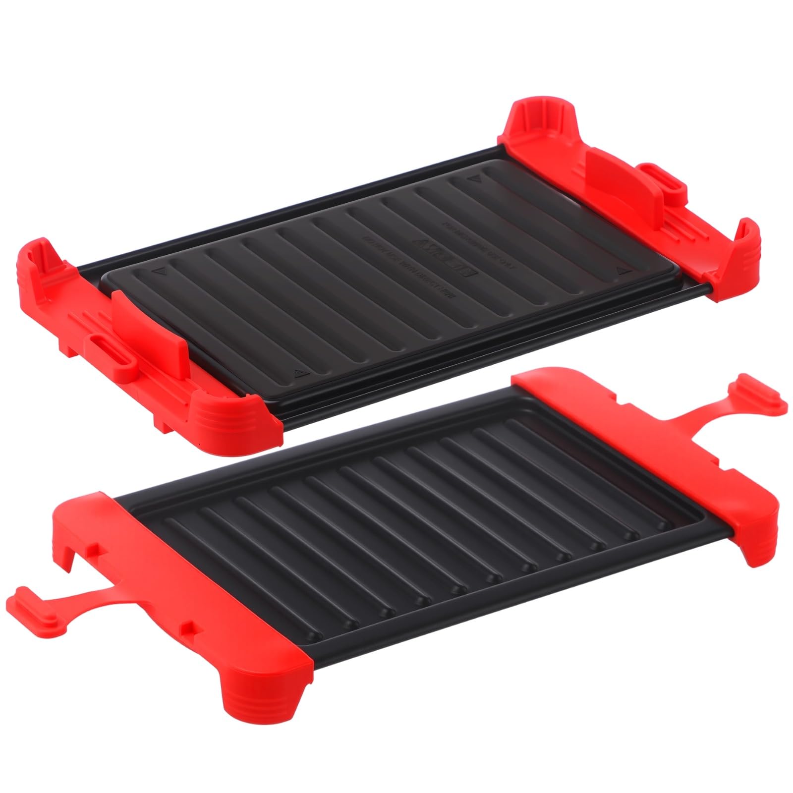 Presse-sandwich micro-ondes, plaque grill pour panini, quesadilla, fromage grillé et toast, surface antiadhésive, chauffe vite, passe au lave-vaisselle, pour repas maison et encas rapides