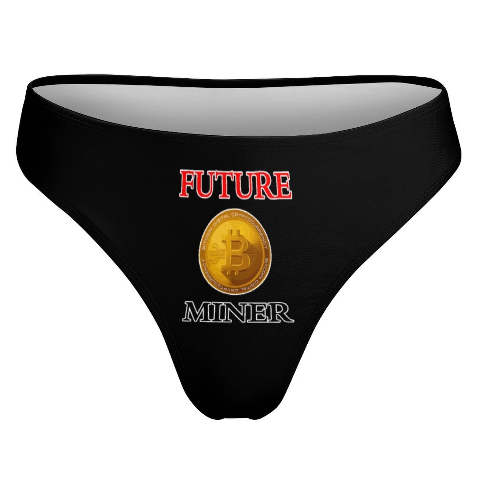 Amazon | 未来のビットコインマイナー女性のためのセクシーな G ストリングひもの下着低ウエスト T バック パンティー | ゴルフ用品