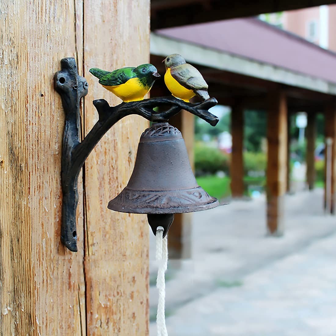 Grote gietijzeren boerderij diner Bell van Ind. Bell