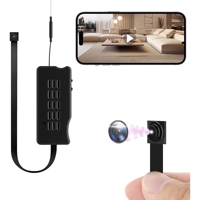 HiSpyCam Mini Camera DIY Module HD 1080P Camera Small WiFi Security Cameras Tiny Wireless Nanny Cam