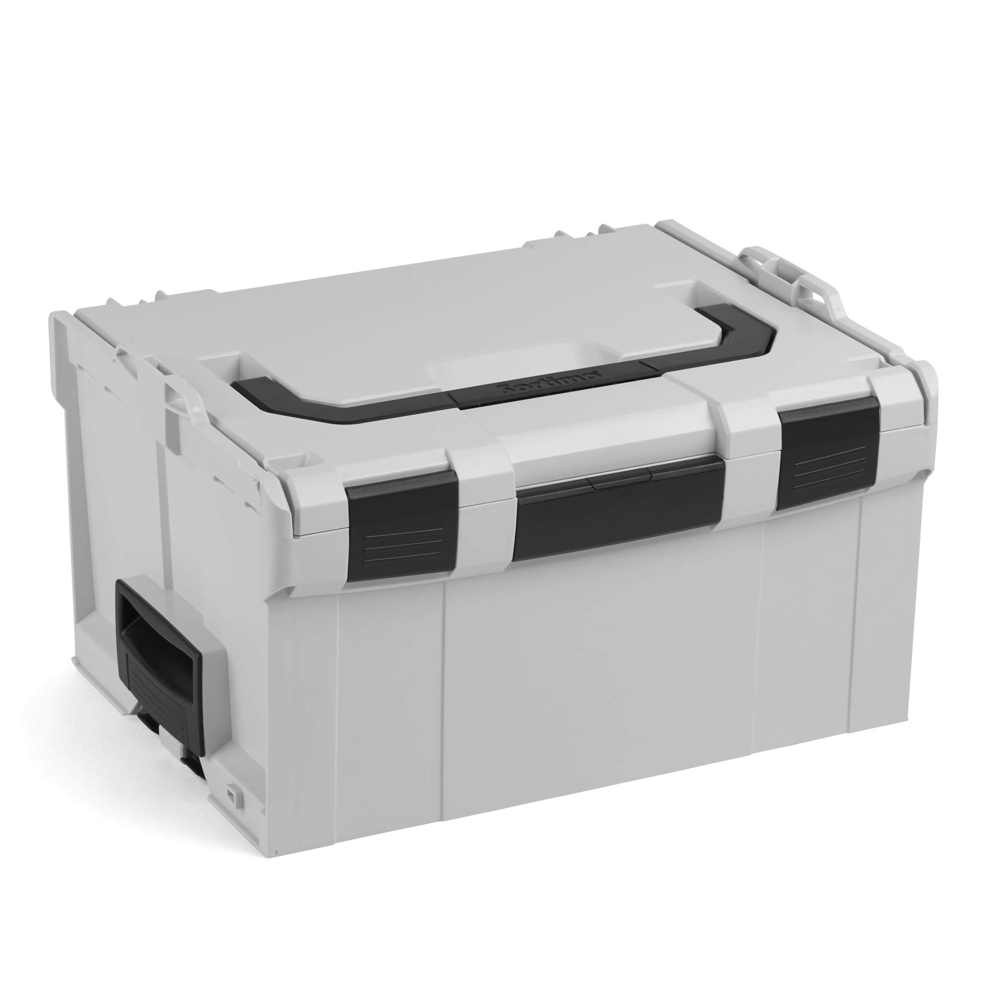 Werkzeugkoffer leer | 2x Bosch Sortimo L-BOXX Größe 3 grau | Werkzeugkiste Kunststoff Gross