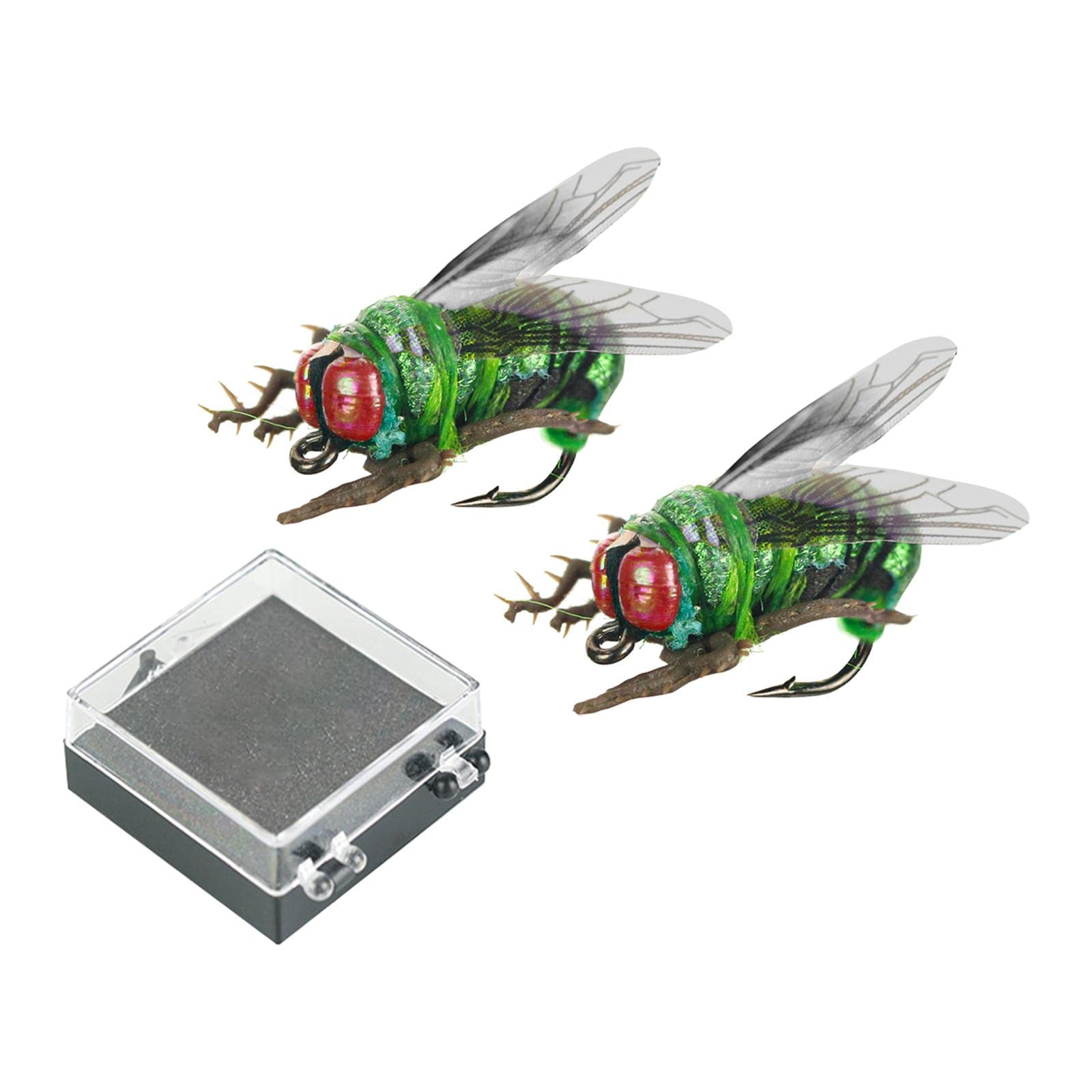 Enakshi® 2X Simulation Fishing Insect Lure Splashing Flies/Mosquito/Bee Baits 14mm|Sporting Goods | Fishing | Baits, Lures & Flies | Crankbaits-image-33