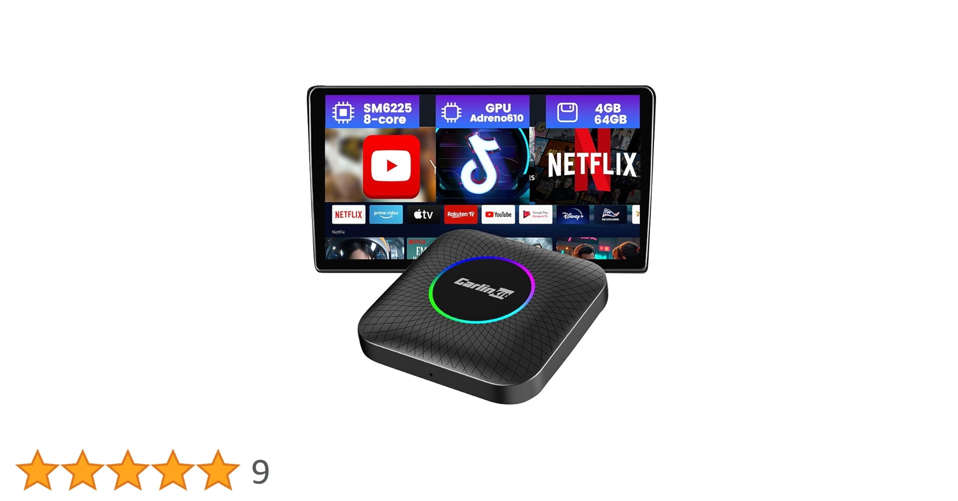 Amazon.co.jp: CarlinKit CarPlay AI Box - 有線CarPlay搭載タッチ