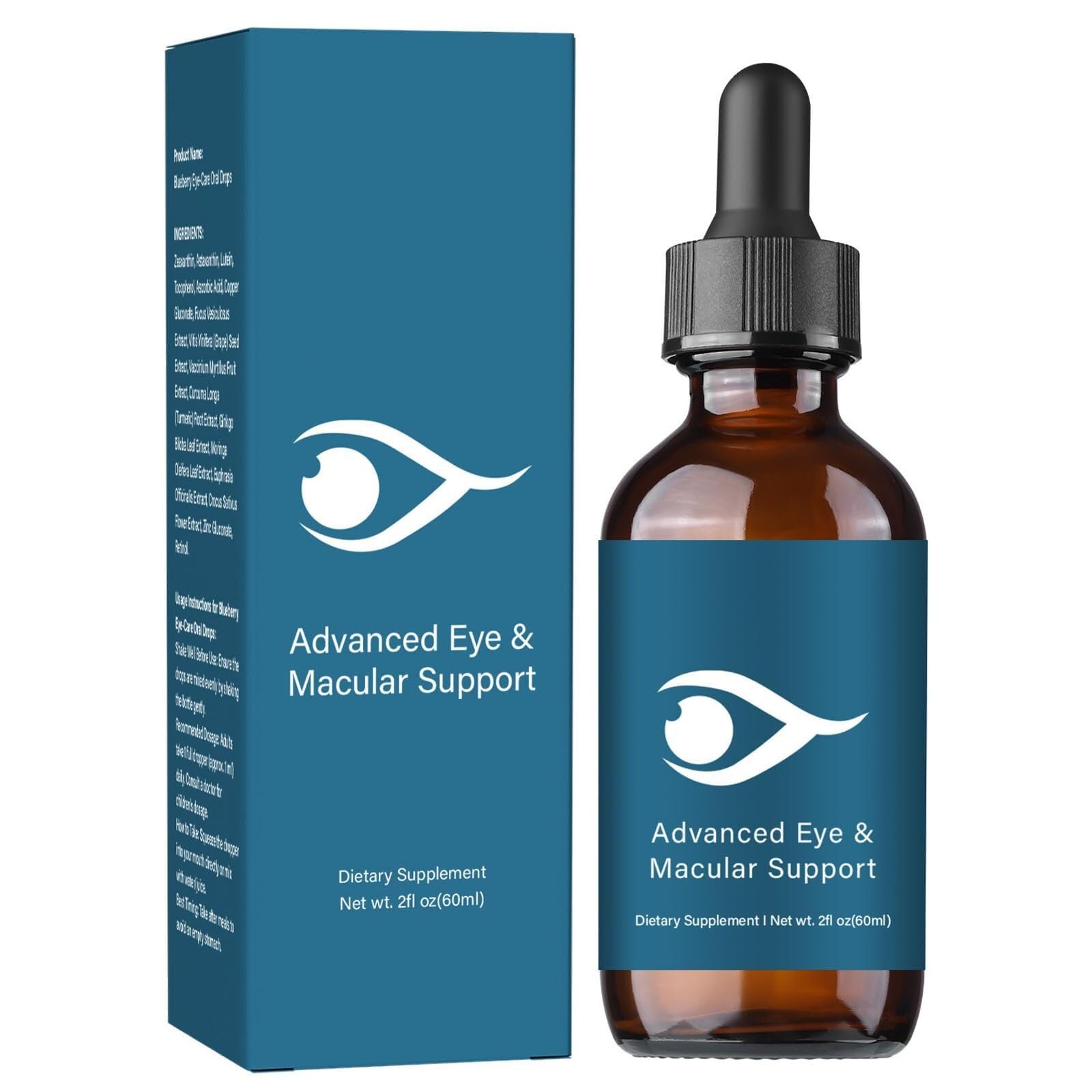 Under Tongue Eye Drops for Women Men