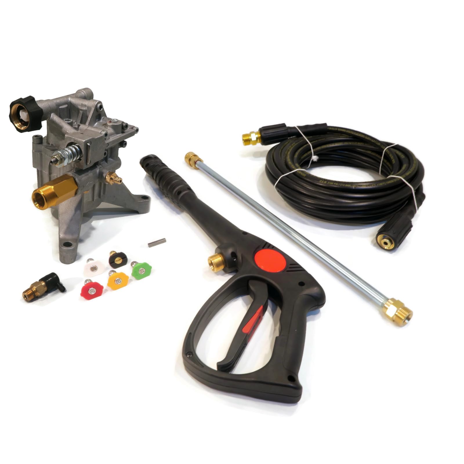 The ROP Shop |Pressure Washer Pump Assembly w/Spray Kit 2800 for Husky 308653025, 308653006