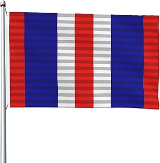 Gallant Unit Citation Ribbon Flags For Outside 4x6 Ft Double Sided Outdoor Heavy Duty Decoration Flag Yard Home Garden Party Seasonality Welcome Banner