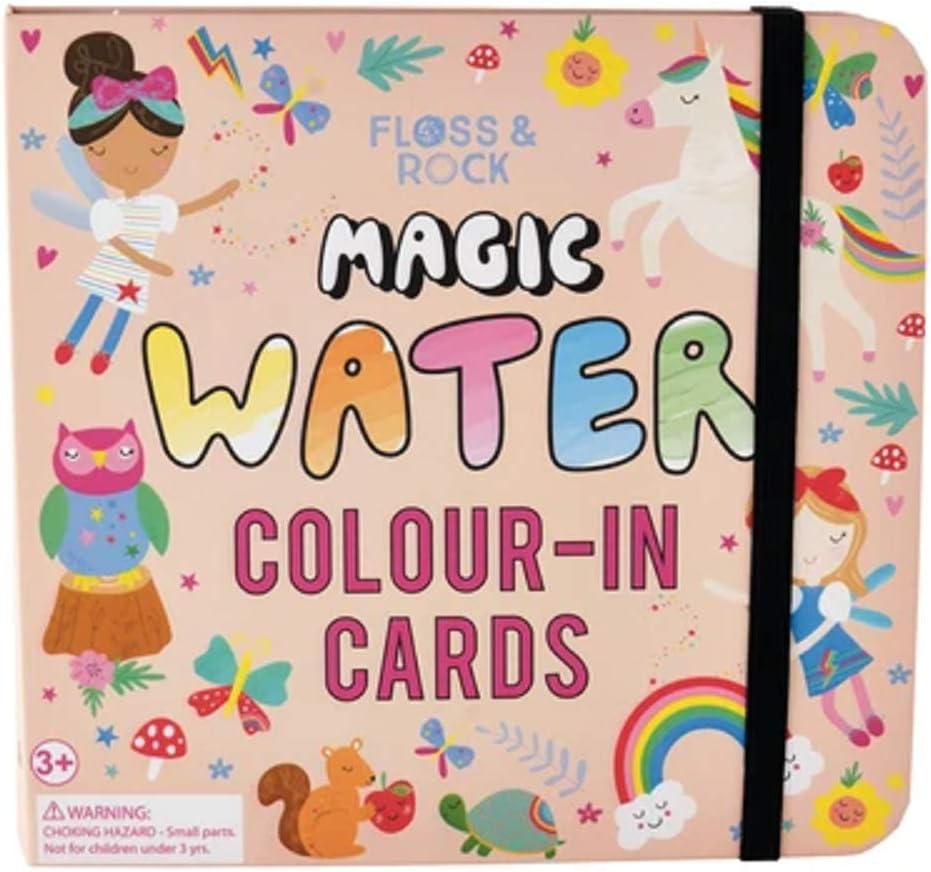 Floss & Rock 40P3604 Rainbow Fairy Water Pen and Cards