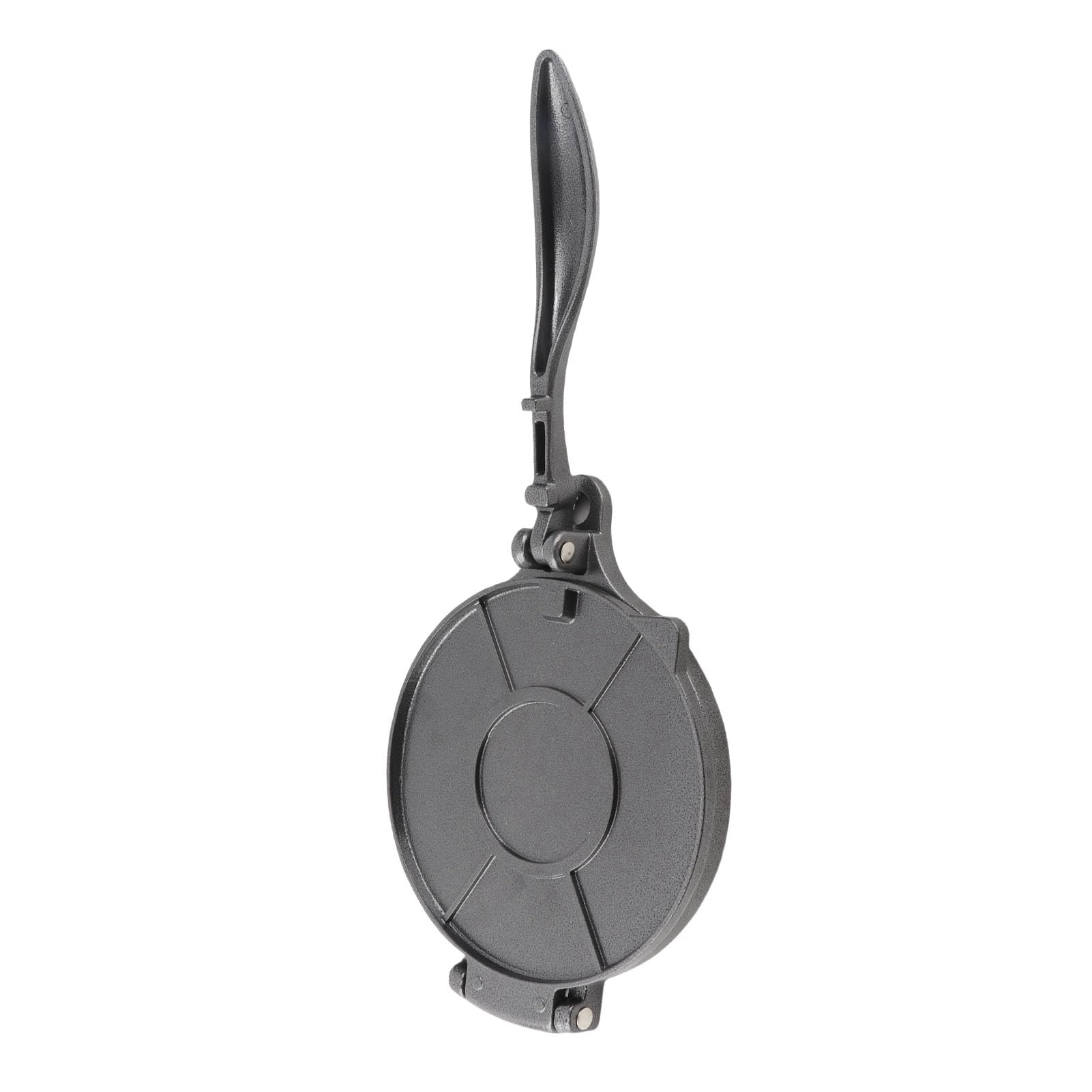 Prensa de tortilla DriKou, herramienta de prensado manual para hacer tortillas de aleación de aluminio para hacer hamburguesas de pastel de pizza (16cm negro)