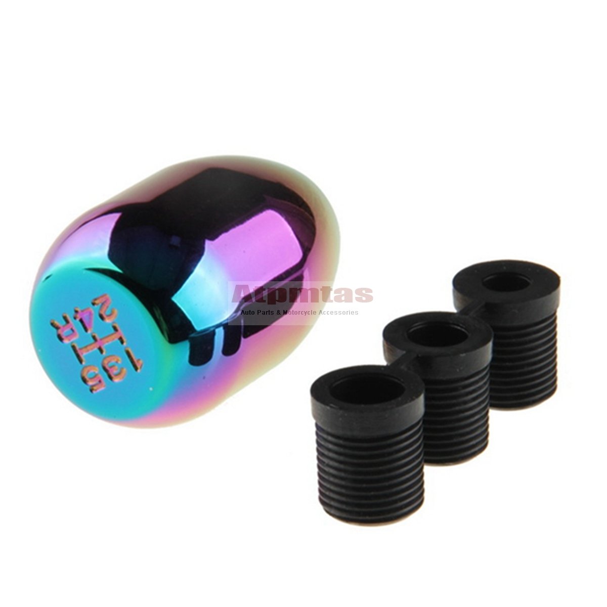 Universal Multicoloured Aluminum Manual Gear Stick Shift Knob 5 Speed