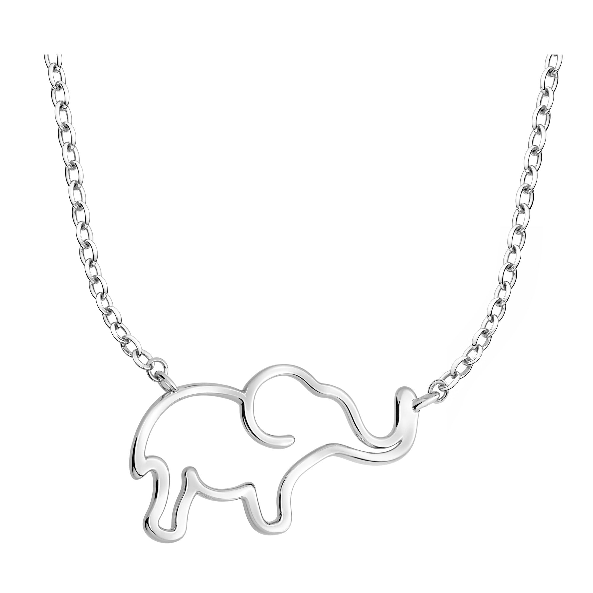Sofia Milani - Collar para Mujeres en Plata de Ley 925 - Colgante de Elefante