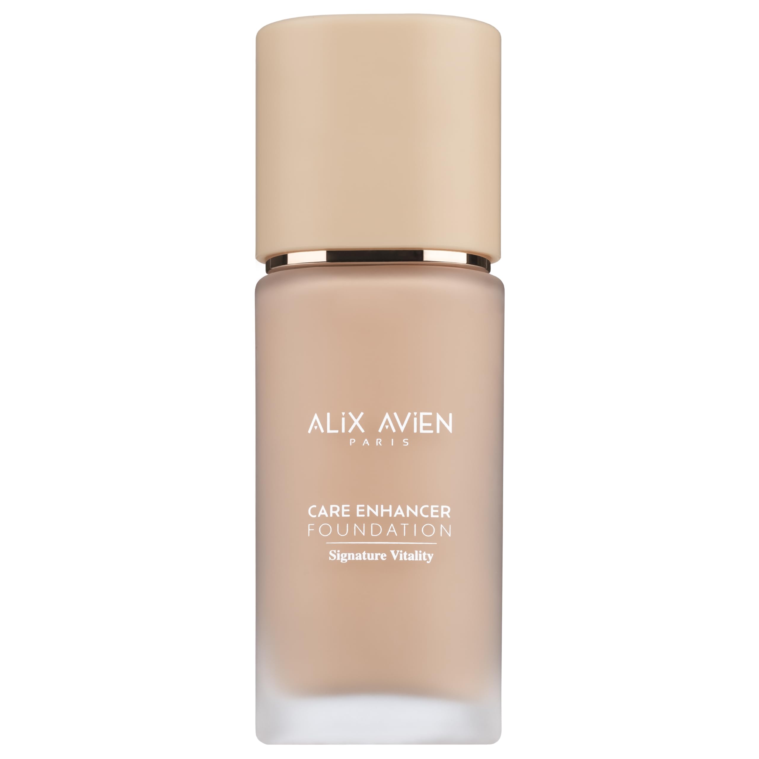 Alix Avien Kırışıklık Karşıtı Nemlendirici SPF30 Parlak Bitişli Fondöten Care Enhancer 812 Soft Peach