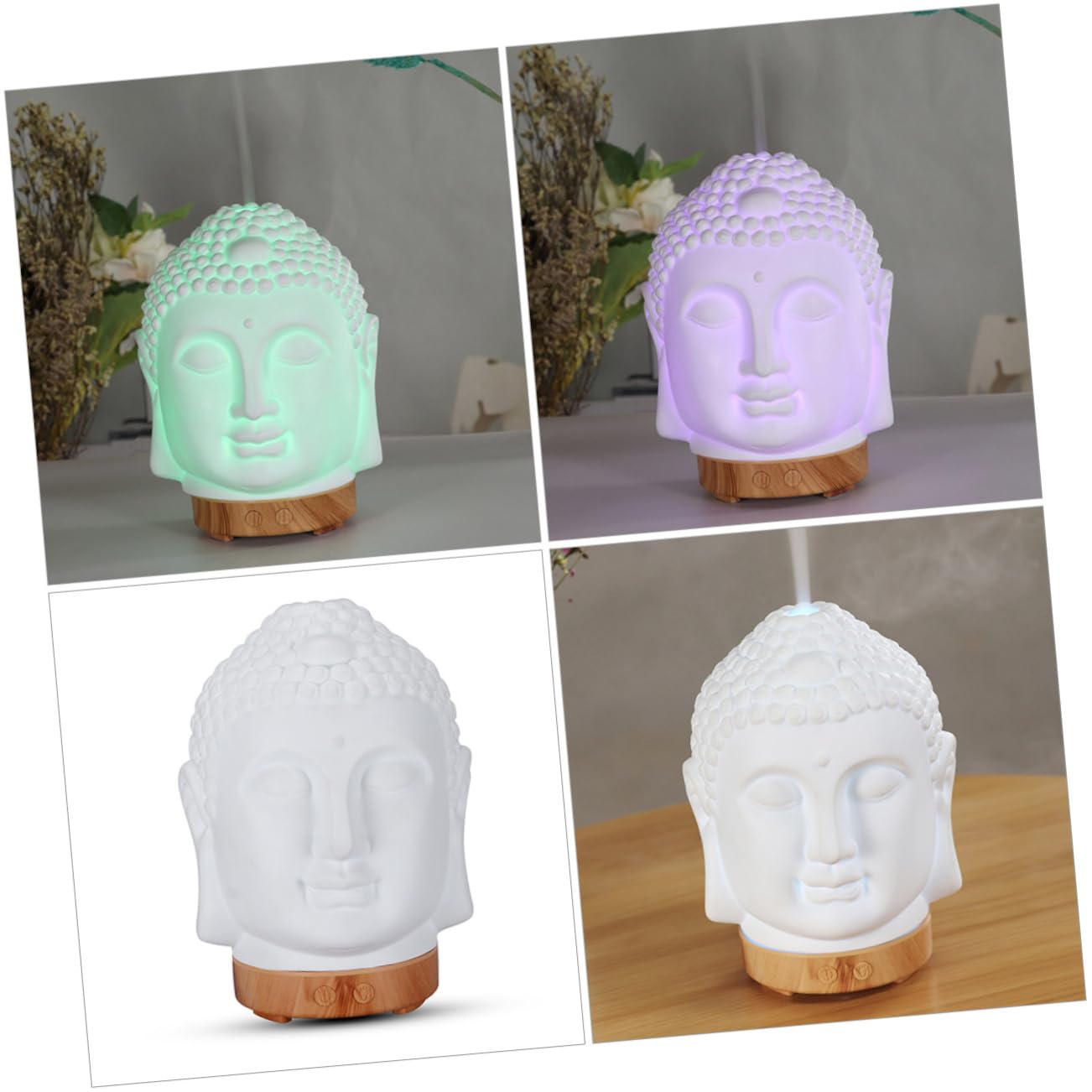 Umidificatore Ceramica Capiente Diffusore di Aroma Atmosfera Natalizia